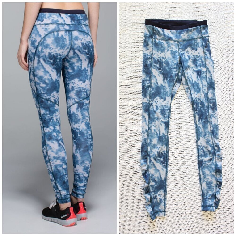 Lululemon Speed Tight III All Full-On Luxtreme Leggings Naval Blue Size 4 Pants
